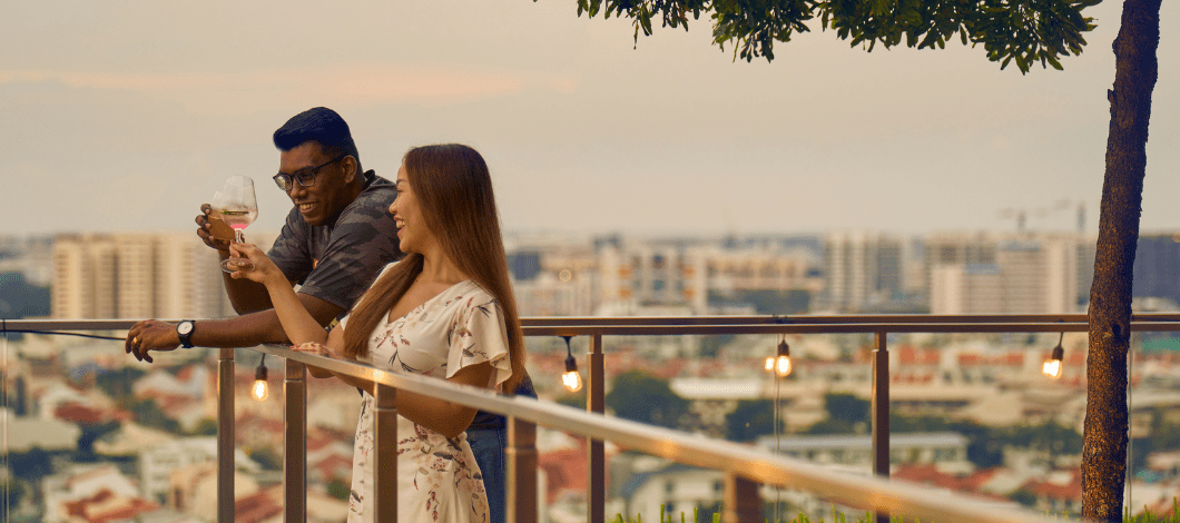 3_Rooftop 88, Drinks, Small Group Gatherings, Panoramic View Katong-Joo Chiat Shophouses, Hotel Indigo Singapore Katong