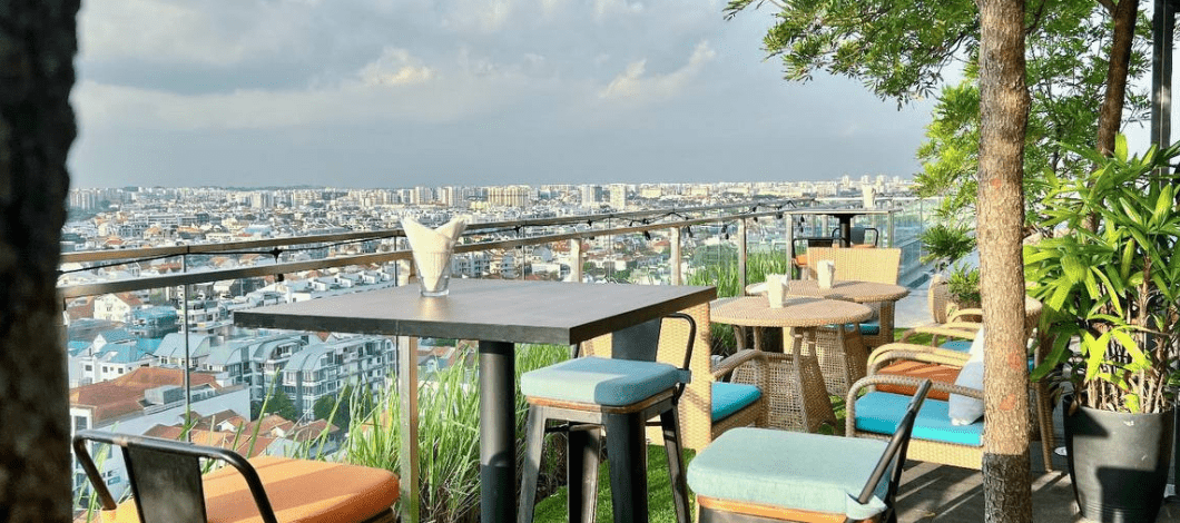 5_Rooftop 88, Drinks, Small Group Gatherings, Panoramic View Katong-Joo Chiat Shophouses, Hotel Indigo Singapore Katong